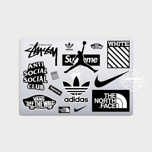 Lot de 10 Autocollants Stickers Streetwear Vinyle Waterproof Patchattaq
