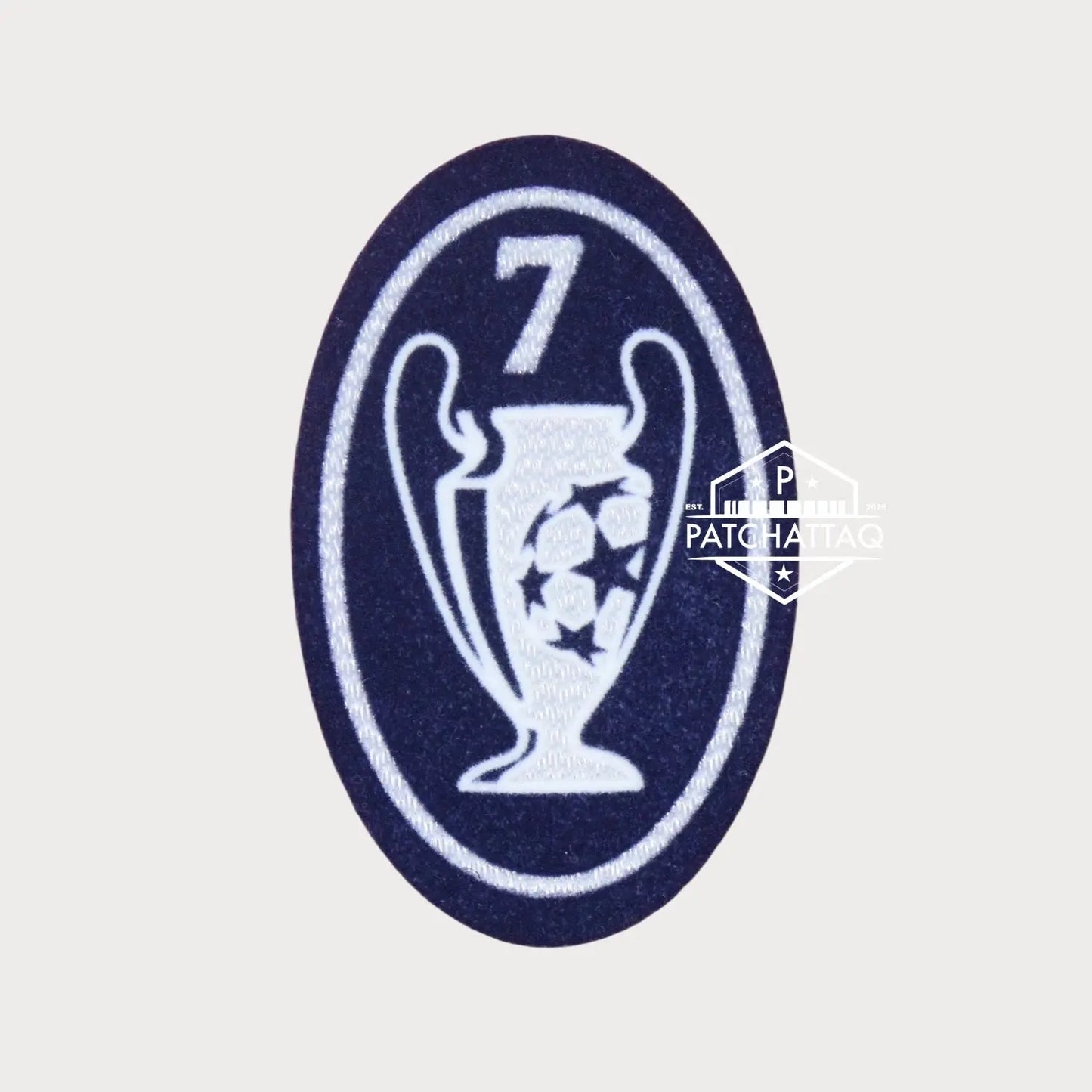 Patch Thermocollant UEFA Champions League Badge of Honour 7 Marine Patchattaq