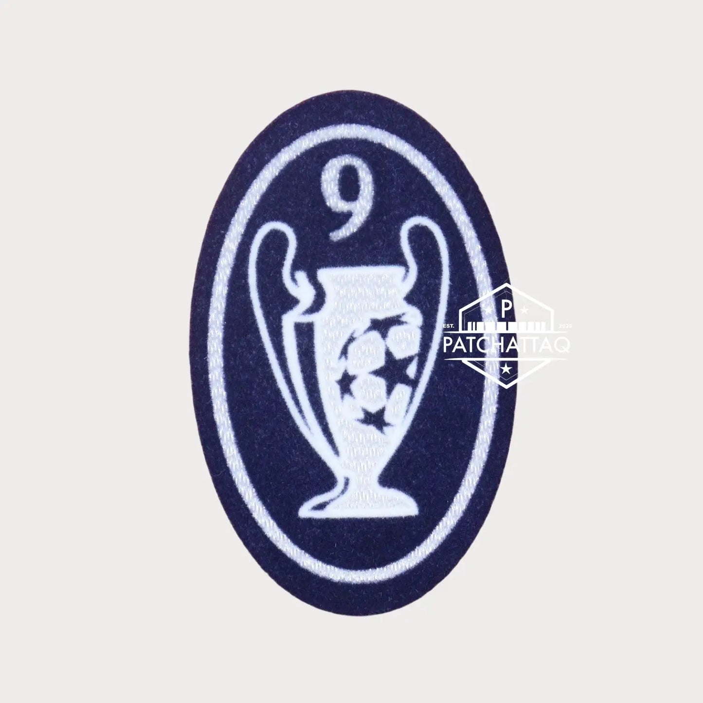Patch Thermocollant UEFA Champions League Badge of Honour 9 Marine Patchattaq