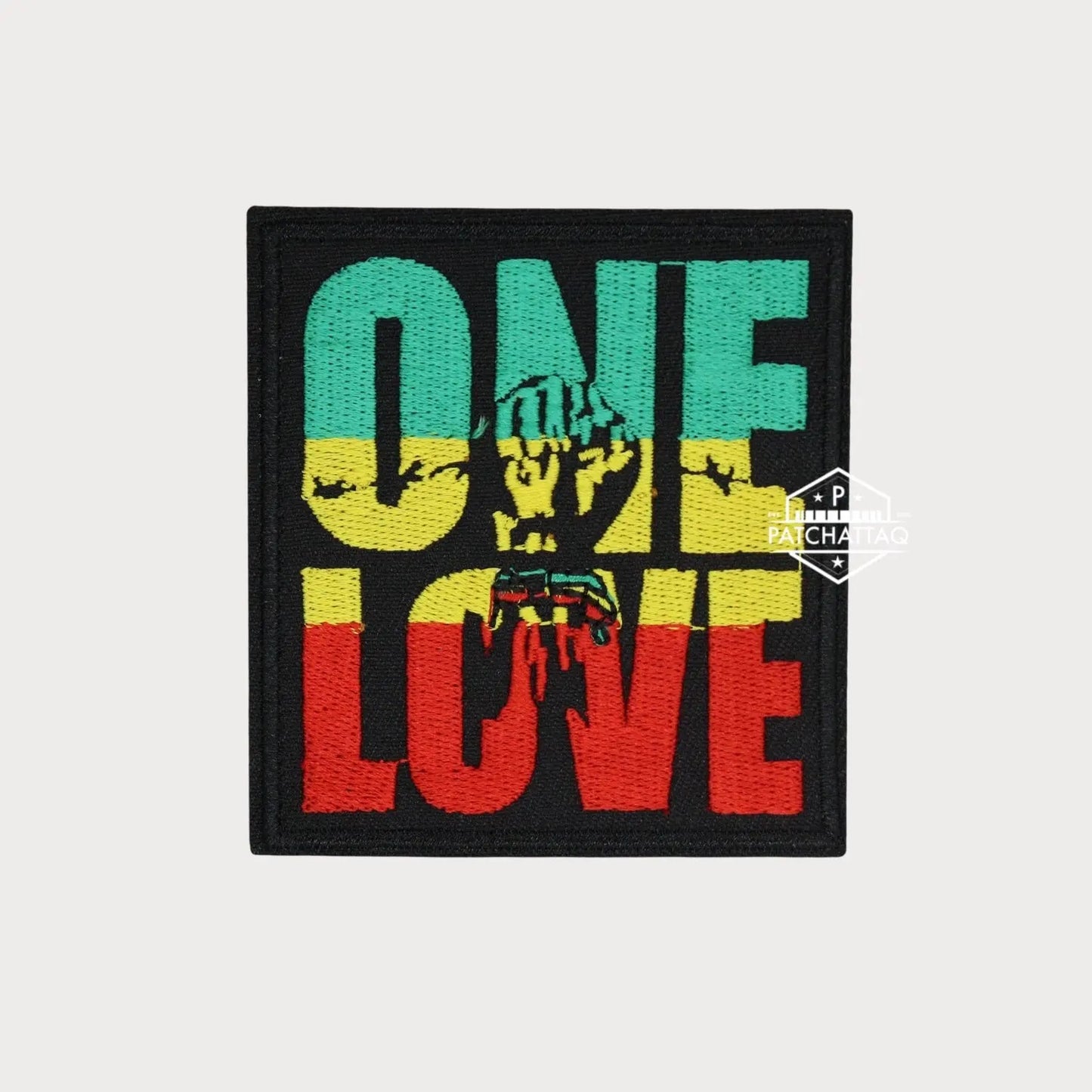Patch Thermocollant Bob Marley One Love Broderie Précise Haute Qualité Patchattaq