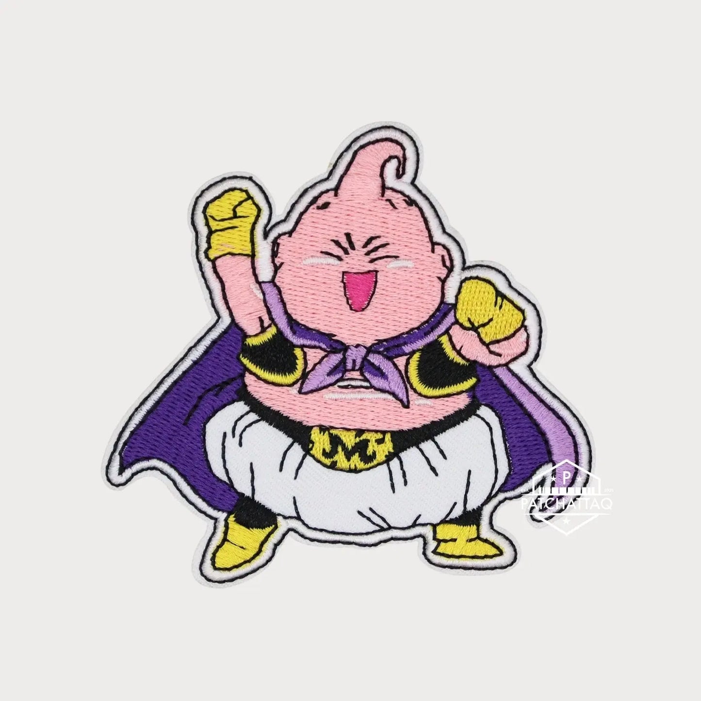 Patch Thermocollant Boo DBZ Dragon Ball Z Tissage Précis Haute Qualité Patchattaq
