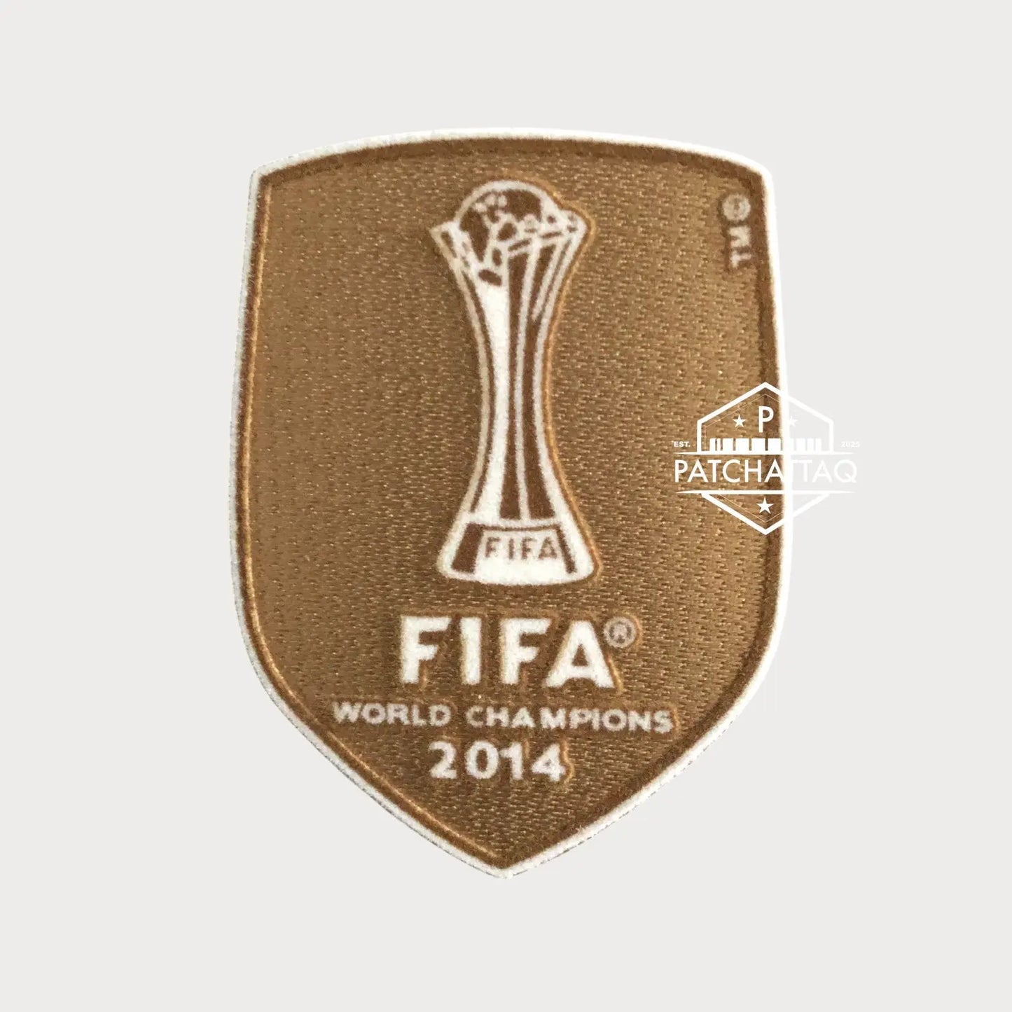 Patch Thermocollant FIFA Club World Cup Champions 2014 Real Madrid Patchattaq