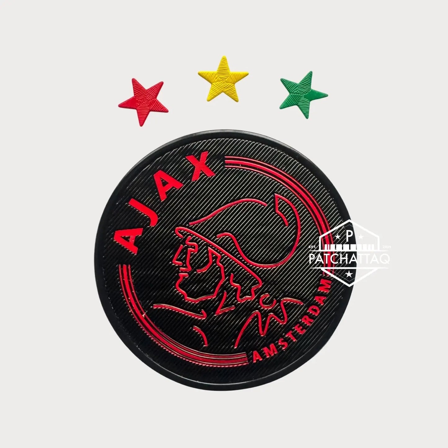 Patch Écusson Logo Thermocollant Ajax Amsterdam Édition Bob Marley Patchattaq