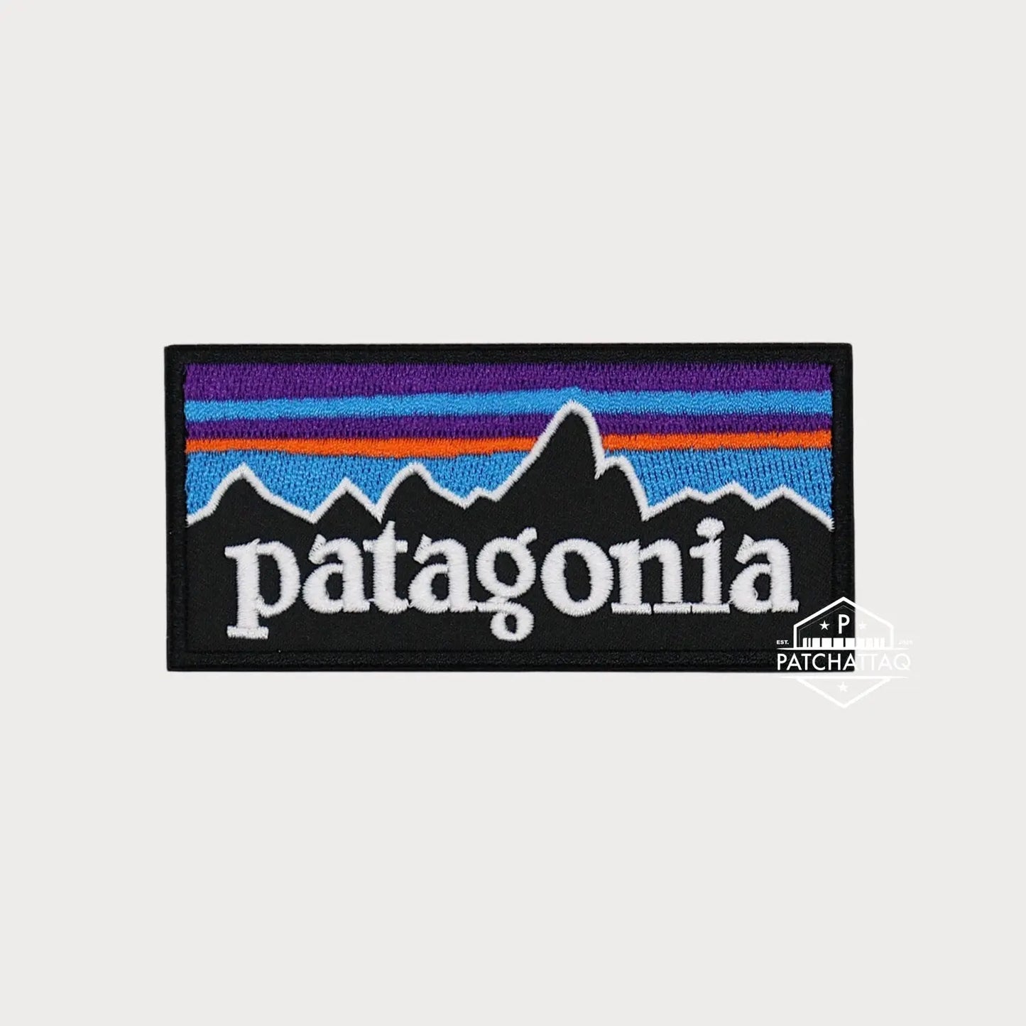 Patch Thermocollant Patagonia Broderie Précise Haute Qualité Patchattaq