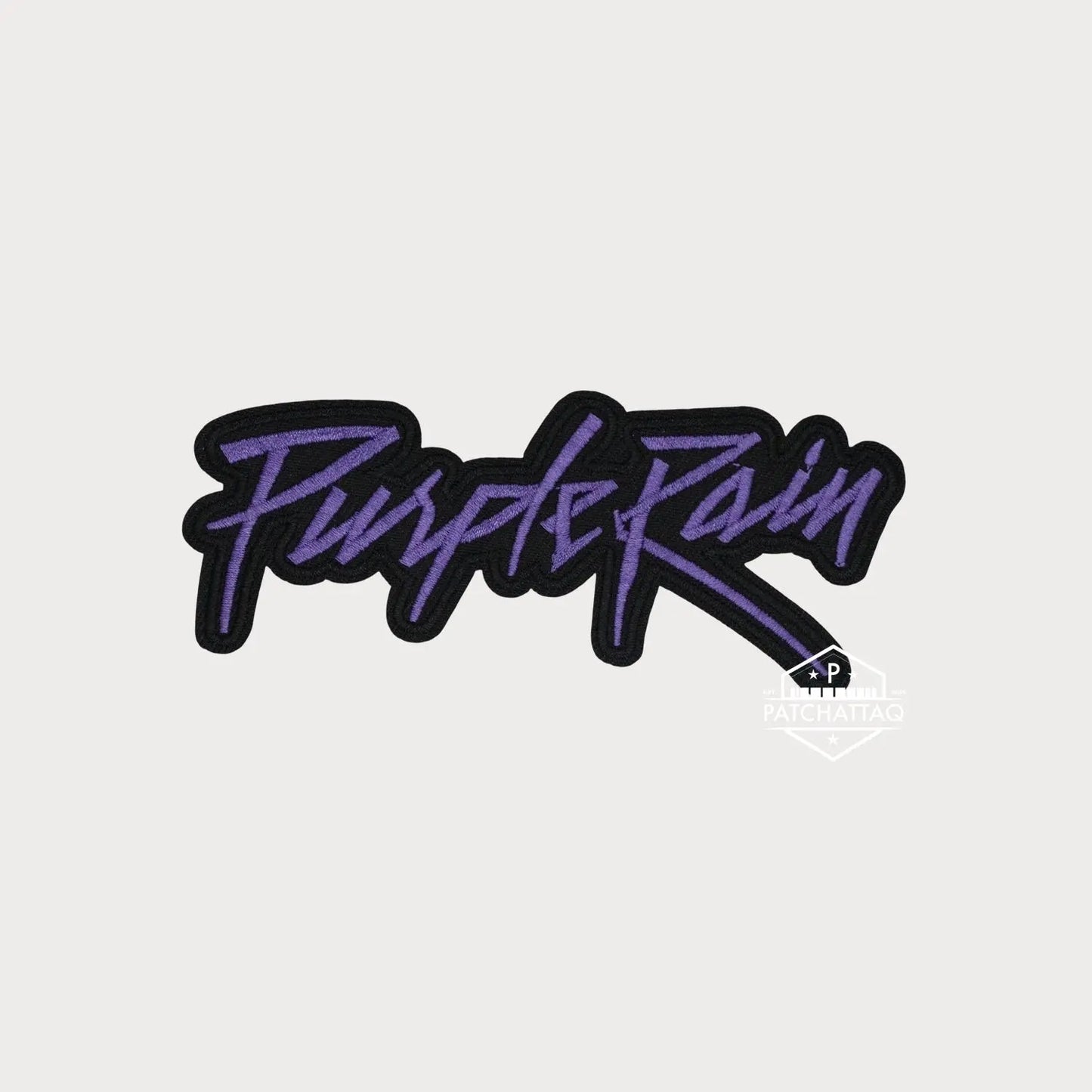 Patch Thermocollant Prince Purple Rain Broderie Précise Haute Qualité Patchattaq
