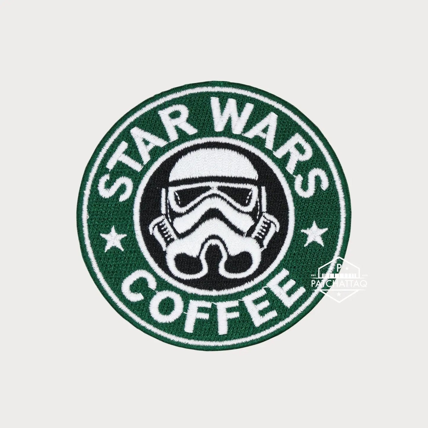 Patch Thermocollant Star Wars Coffee Broderie Précise Haute Qualité Patchattaq
