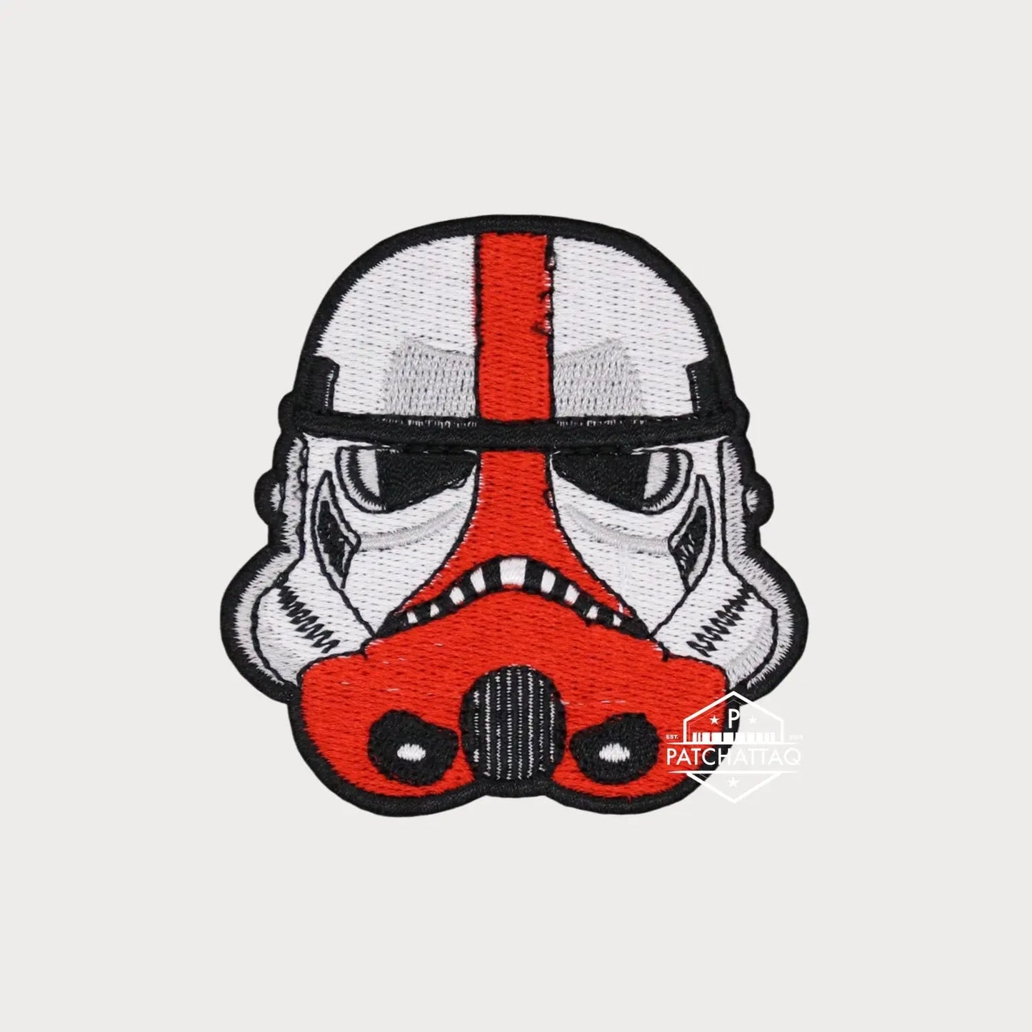 Patch Thermocollant Star Wars Incinerator Trooper Brodé Haute Qualité Patchattaq