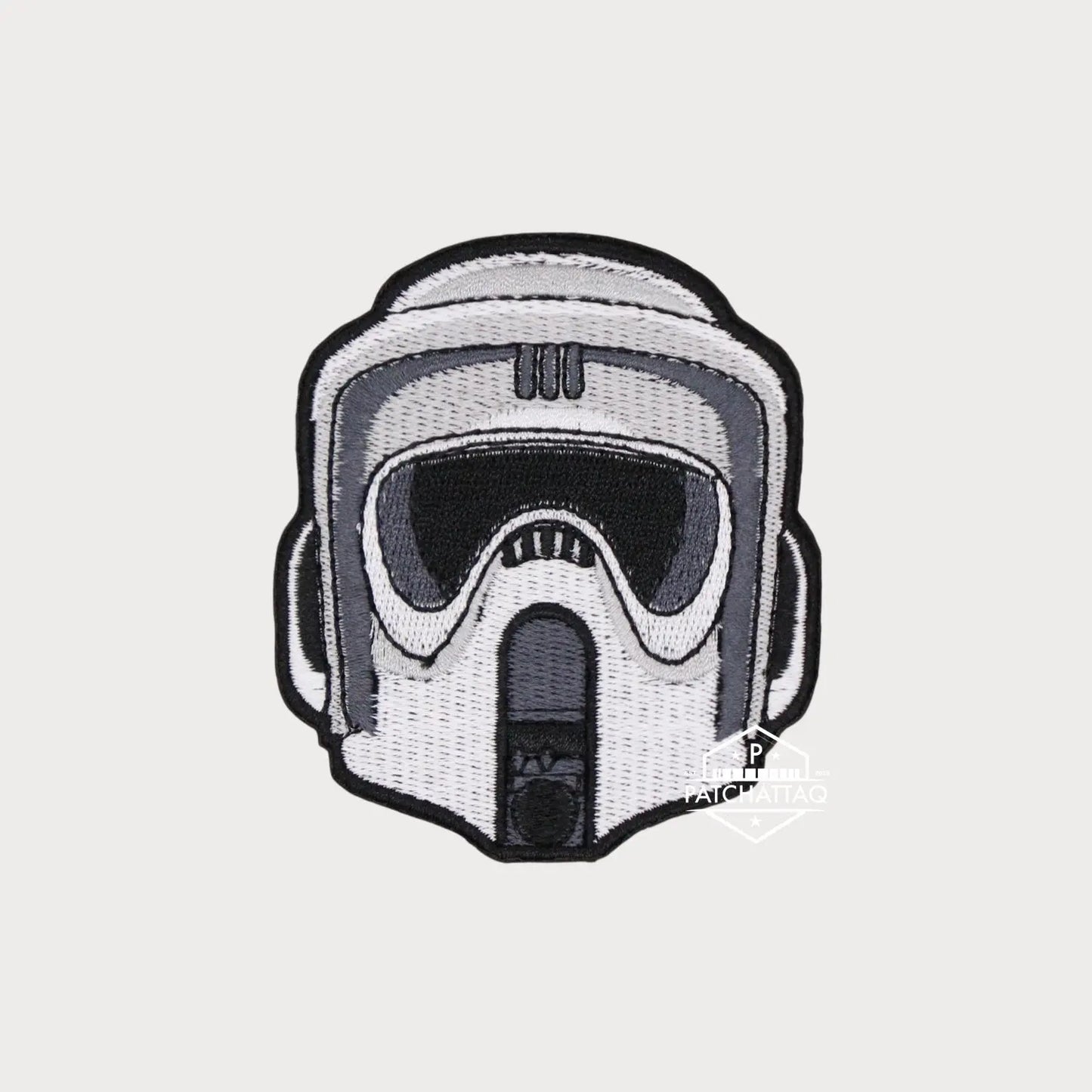 Patch Thermocollant Star Wars Scout Trooper Brodé Haute Qualité Patchattaq