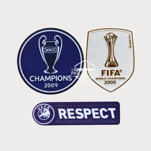 Patchs Thermocollants FC Barcelone UEFA Champions League 2009-2010 Patchattaq