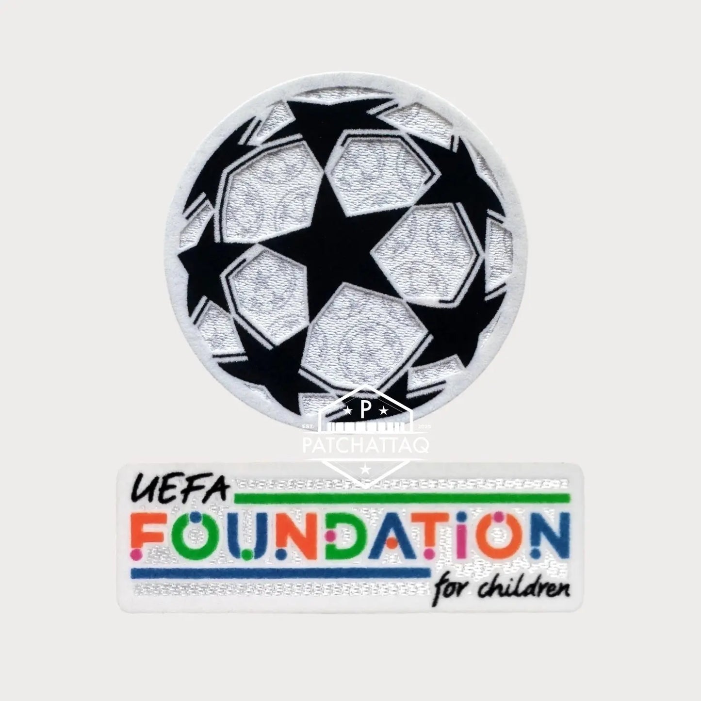 Patchs Thermocollants UEFA Champions League 2021-2024 Patchattaq
