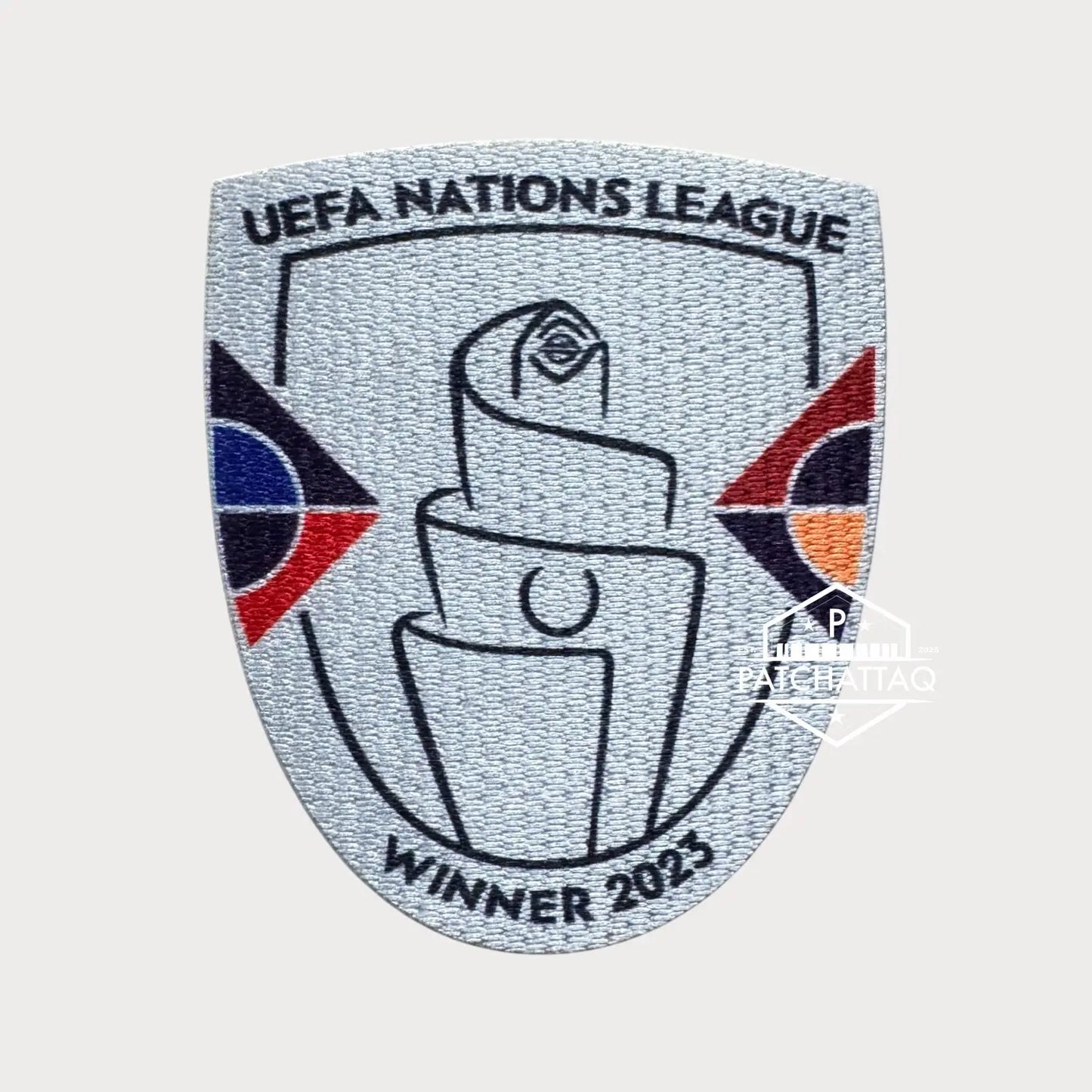 Patch Thermocollant UEFA Nations League Winner 2023 Espagne (Torse) Patchattaq