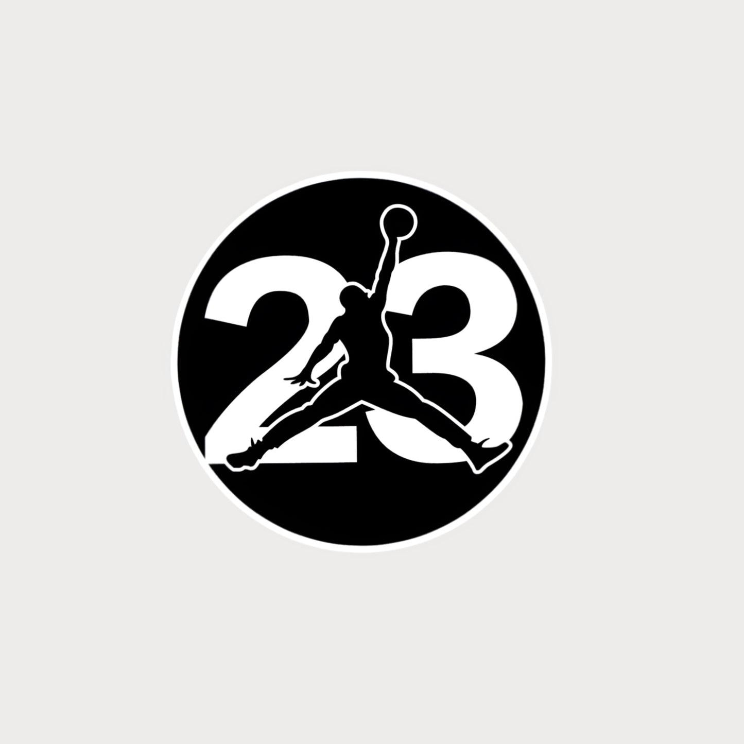 Autocollant Sticker Jordan Jumpman 23 Vinyle Waterproof