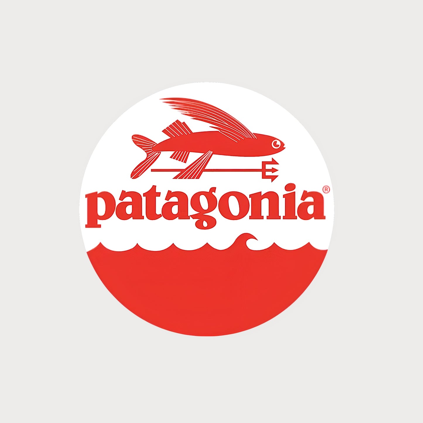 Autocollant Sticker Patagonia Flying Fish Vinyle Waterproof