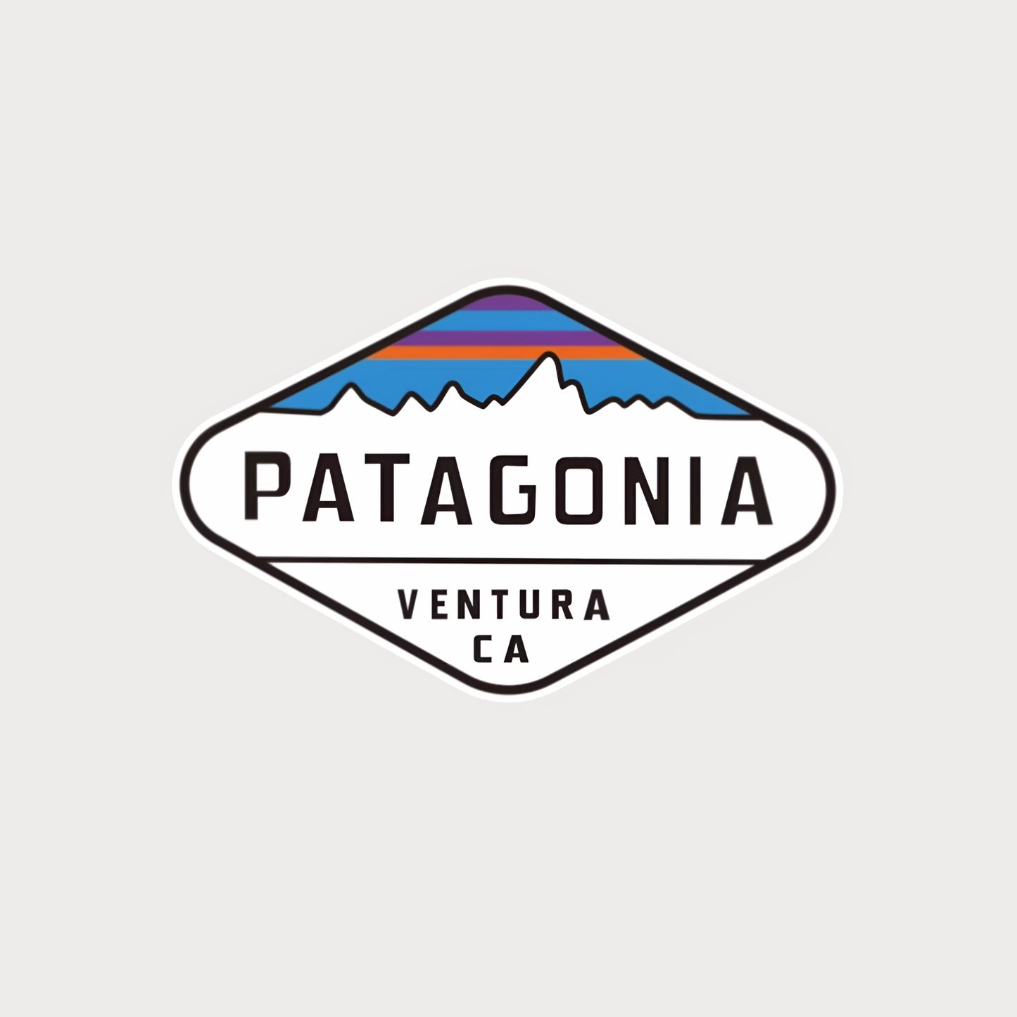 Autocollant Sticker Patagonia Ventura CA Vinyle Waterproof