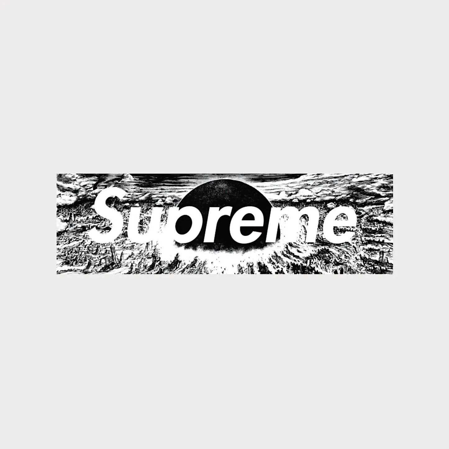 Autocollant Sticker Supreme Akira Neo Tokyo Box Logo Vinyle Waterproof Patchattaq
