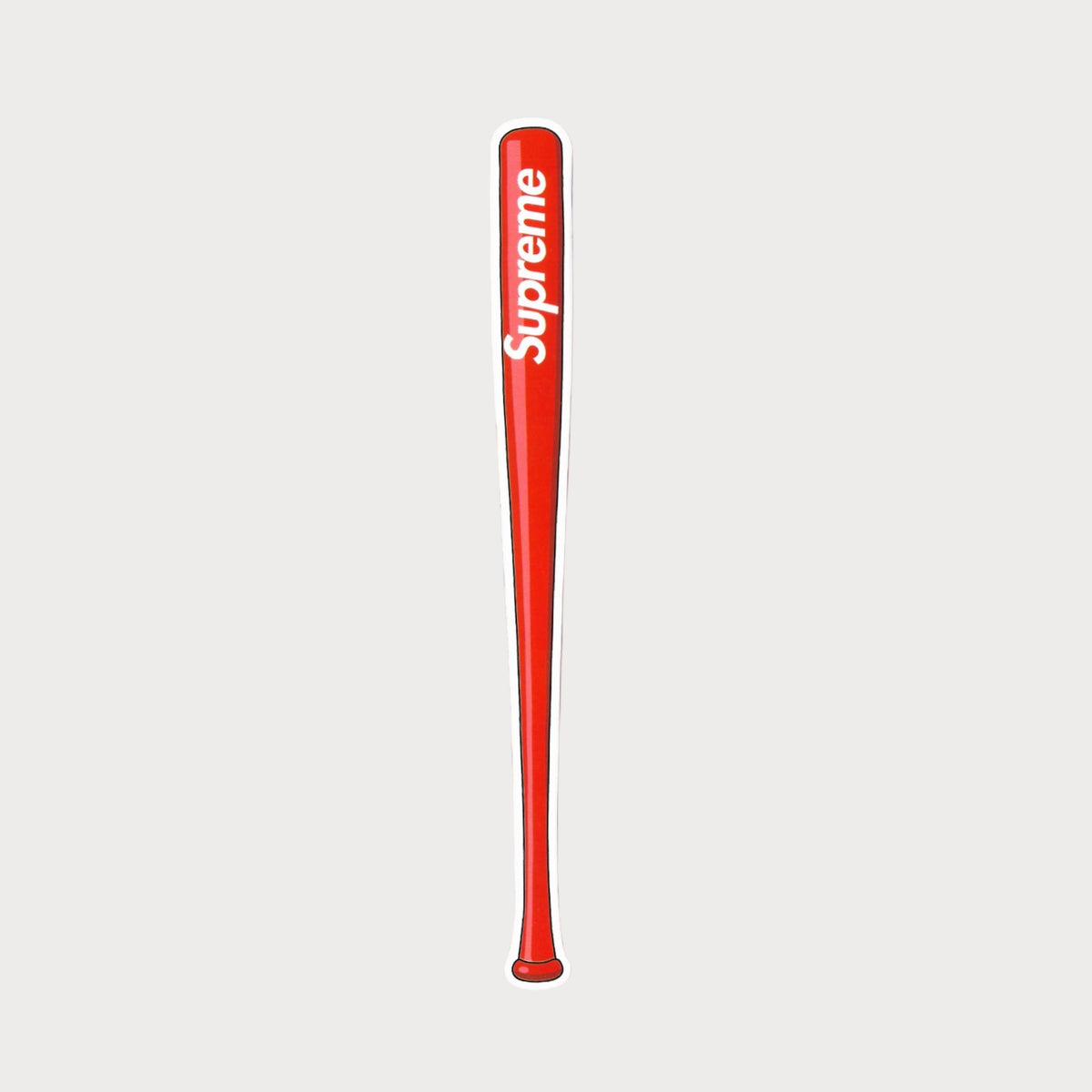 Autocollant Sticker Supreme Batte de Baseball Vinyle Waterproof