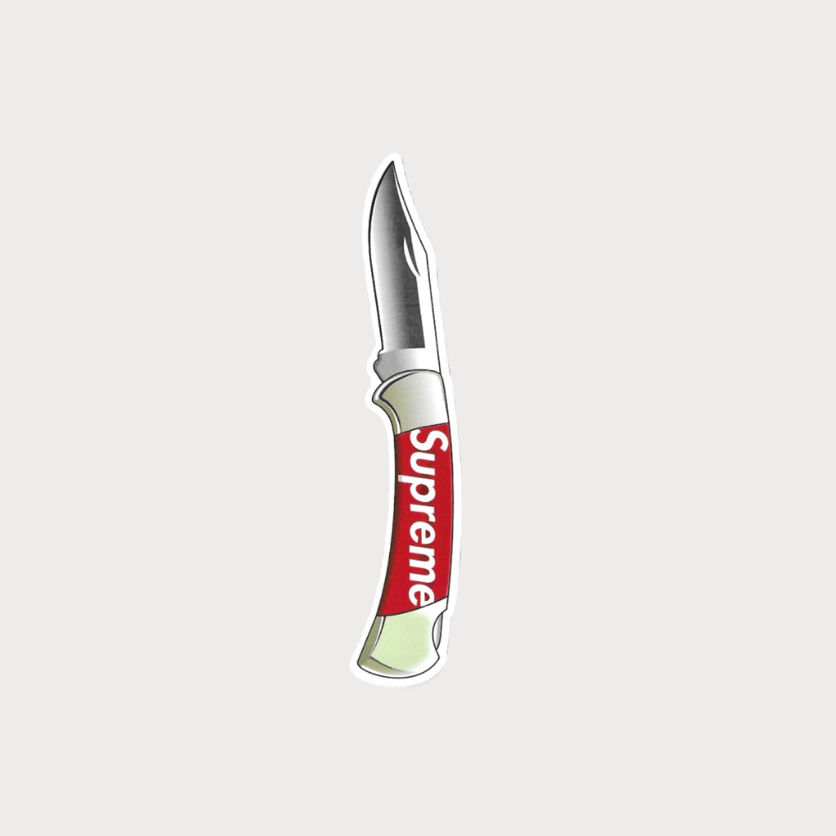 Autocollant Sticker Supreme Couteau (Knife) Vinyle Waterproof
