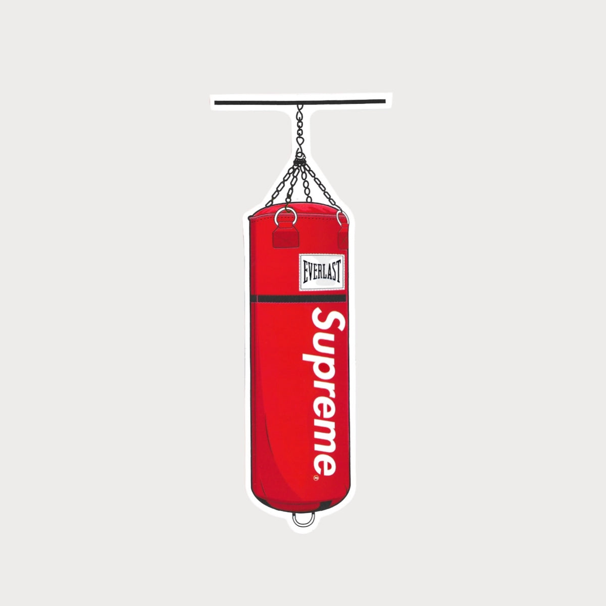 Autocollant Sticker Supreme Sac de Boxe Everlast Vinyle Waterproof