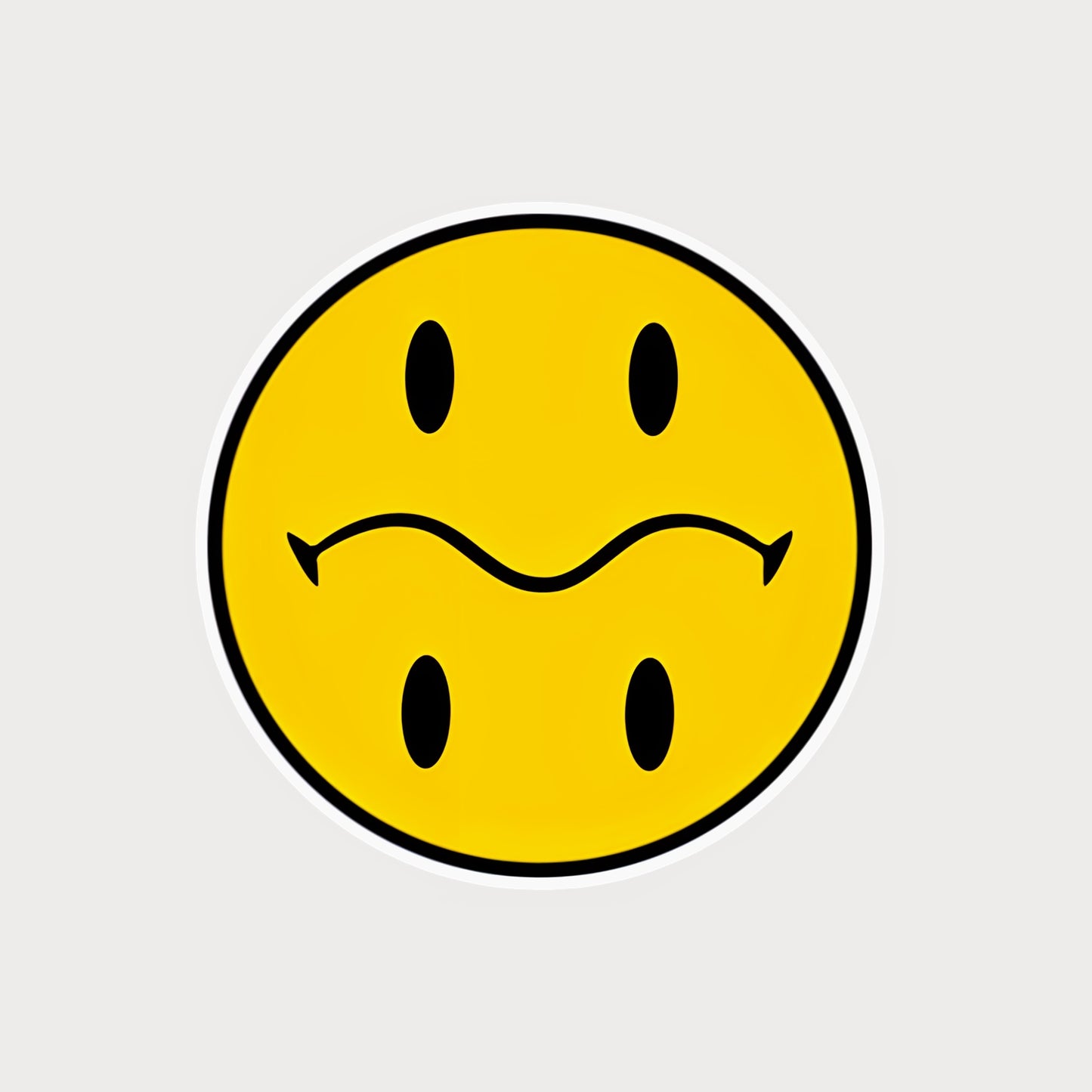 Autocollant Sticker Takashi Murakami Tonari Smiley Vinyle Waterproof