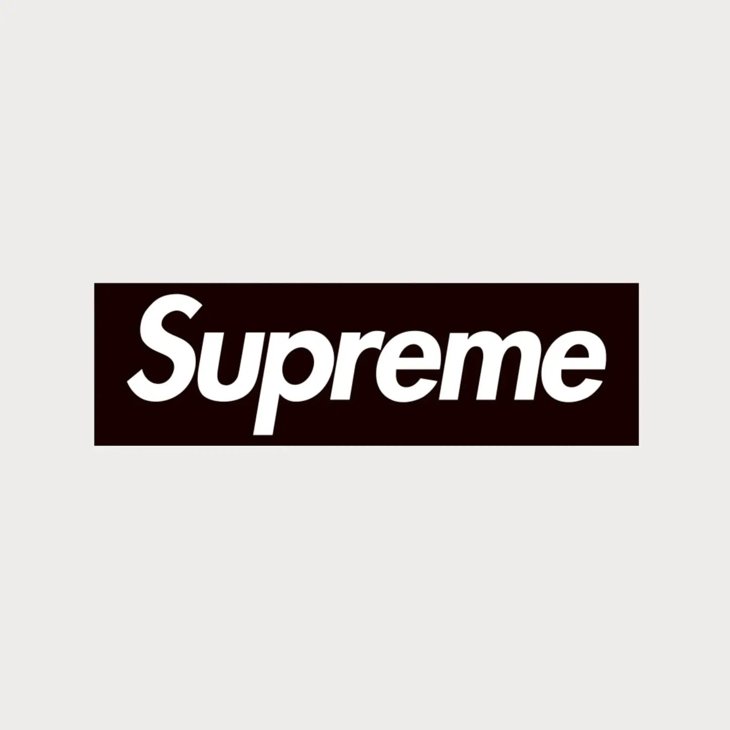 Autocollants Stickers Supreme Box Logo Vinyle Waterproof Patchattaq