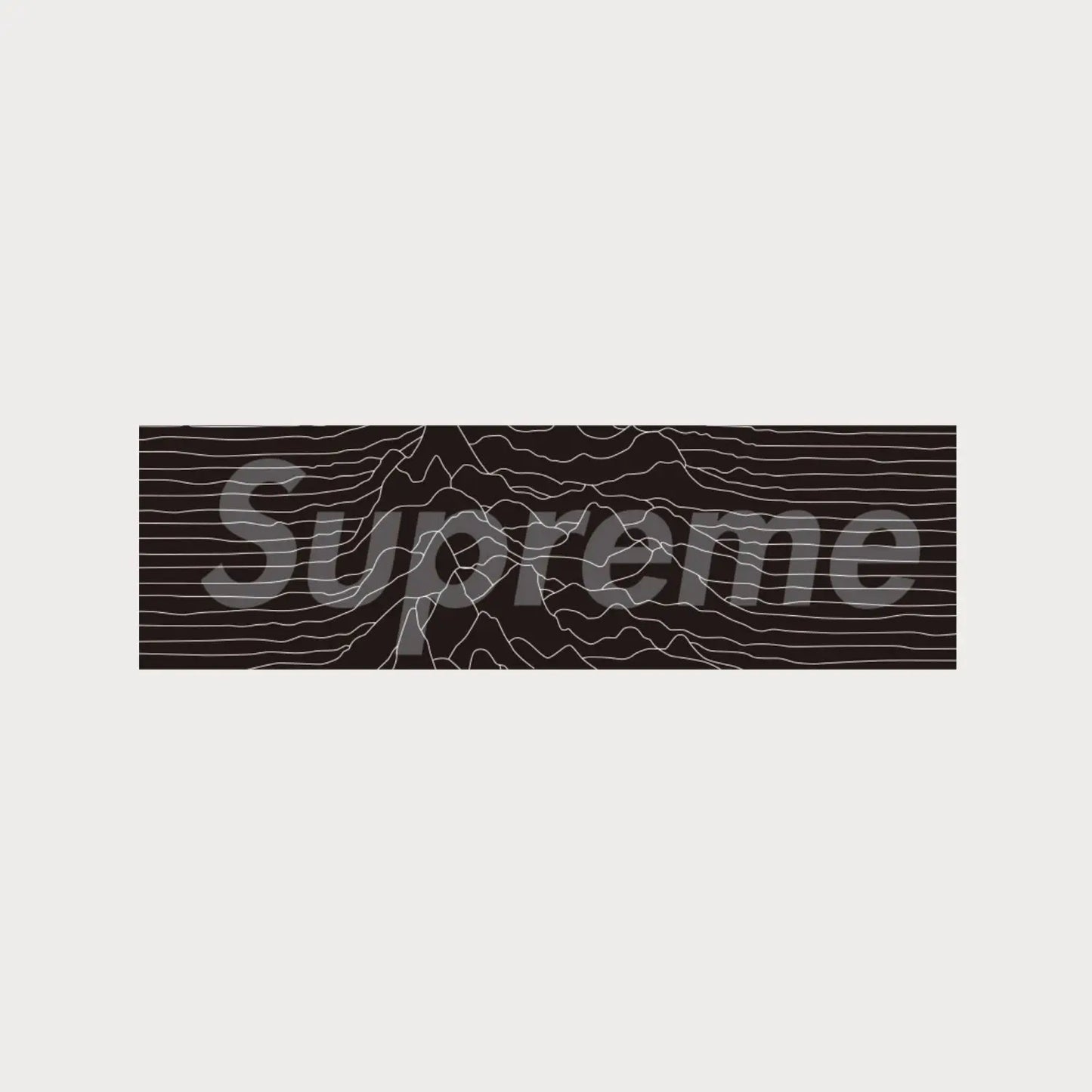 Autocollants Stickers Supreme Joy Division Box Logo Vinyle Waterproof Patchattaq