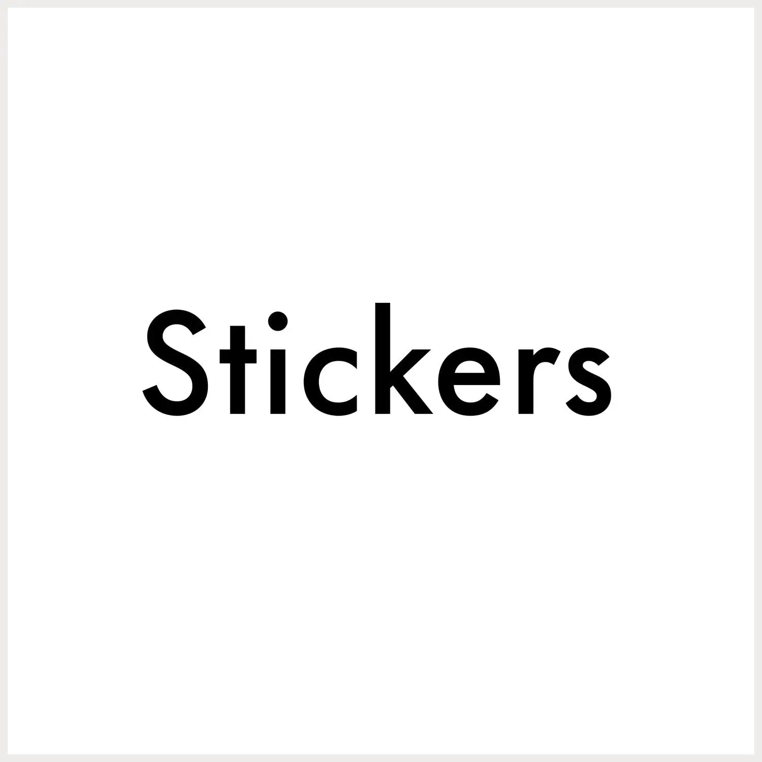 Stickers