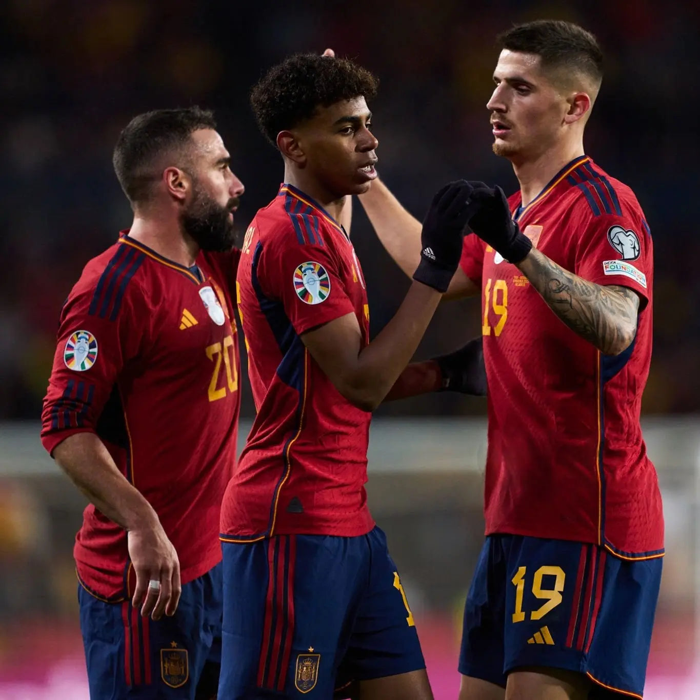 Patchs Thermocollants Espagne UEFA Euro 2024 Qualifiers Qualité Premium Patchattaq
