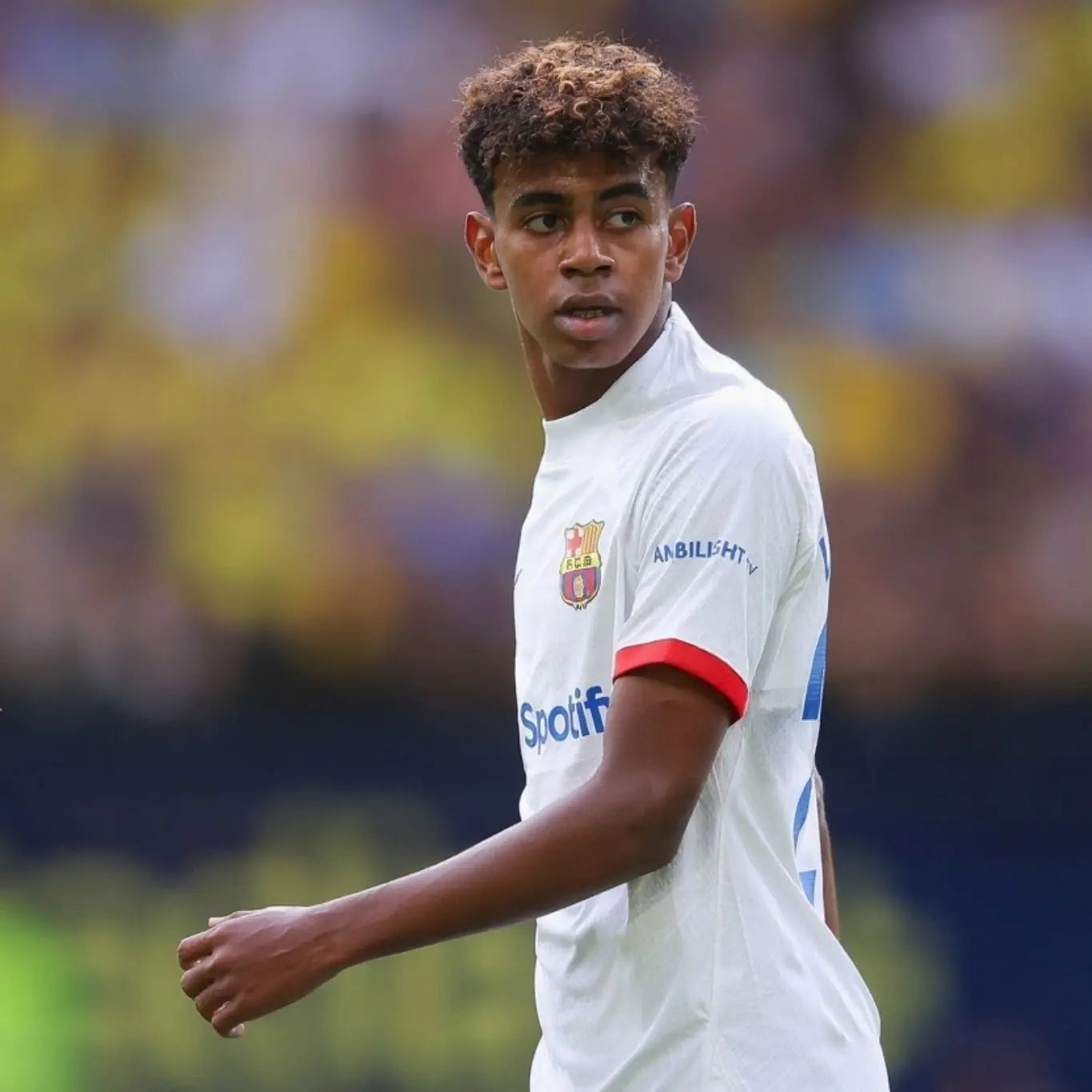 Patch Thermocollant FC Barcelone Sponsor AMBILIGHT tv (Bleu Royal) Patchattaq