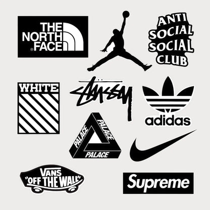 Lot de 10 Autocollants Stickers Streetwear Vinyle Waterproof Patchattaq