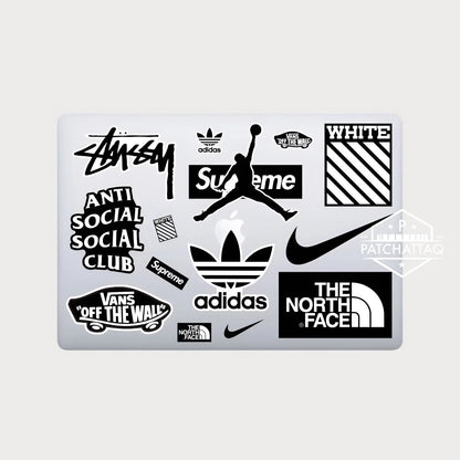 Lot de 10 Autocollants Stickers Streetwear Vinyle Waterproof Patchattaq
