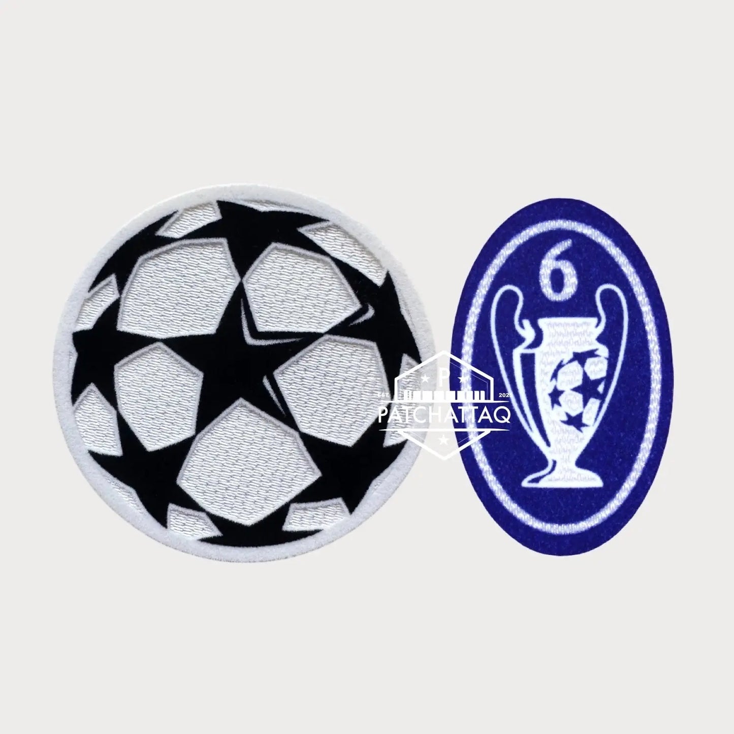 Patchs Thermocollants AC Milan UEFA Champions League 2005-2007 Patchattaq