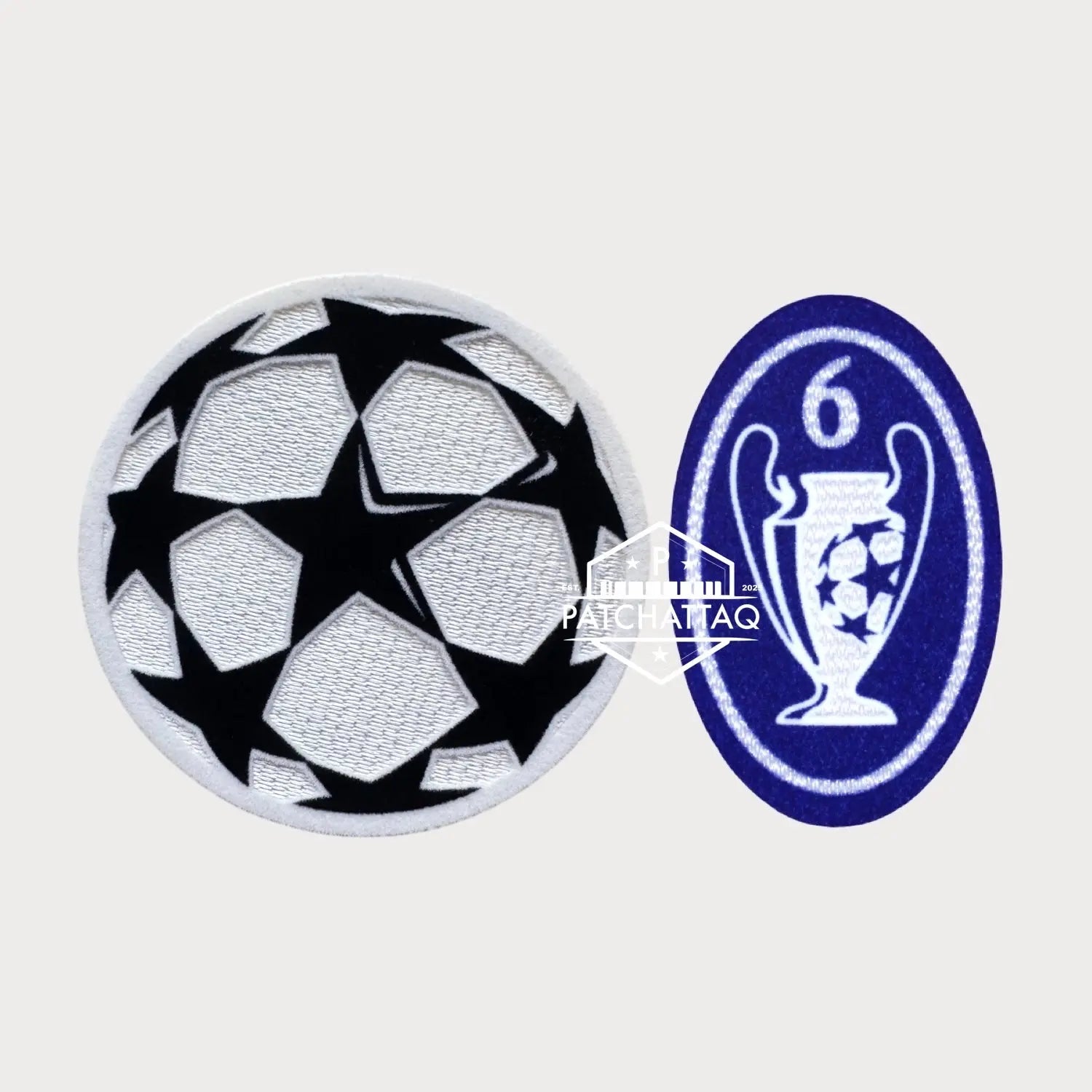 Patchs Thermocollants AC Milan UEFA Champions League 2005-2007 Patchattaq