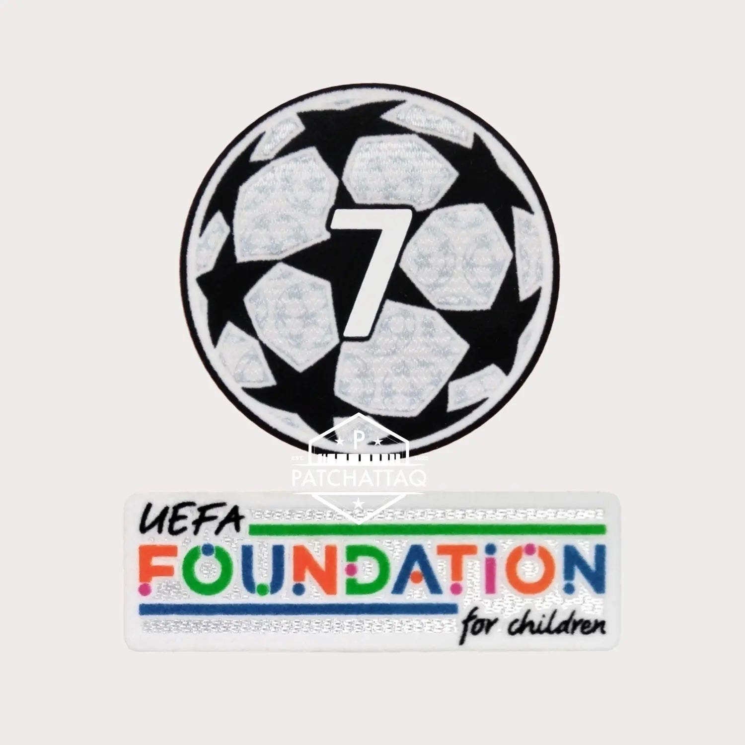 Patchs Thermocollants AC Milan UEFA Champions League 2024-2025 Patchattaq