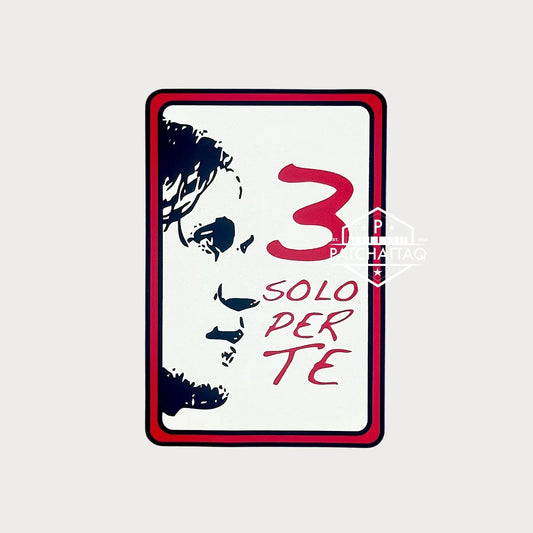 Patch Thermocollant AC Milan MALDINI 3 SOLO PER TE 2008/2009 Patchattaq