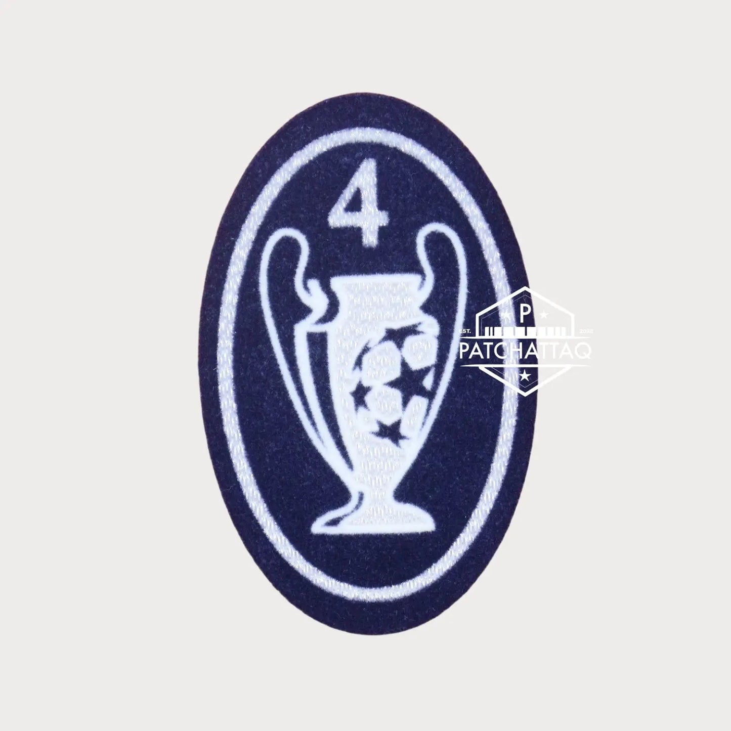 Patch Thermocollant UEFA Champions League Badge of Honour 4 Marine Patchattaq