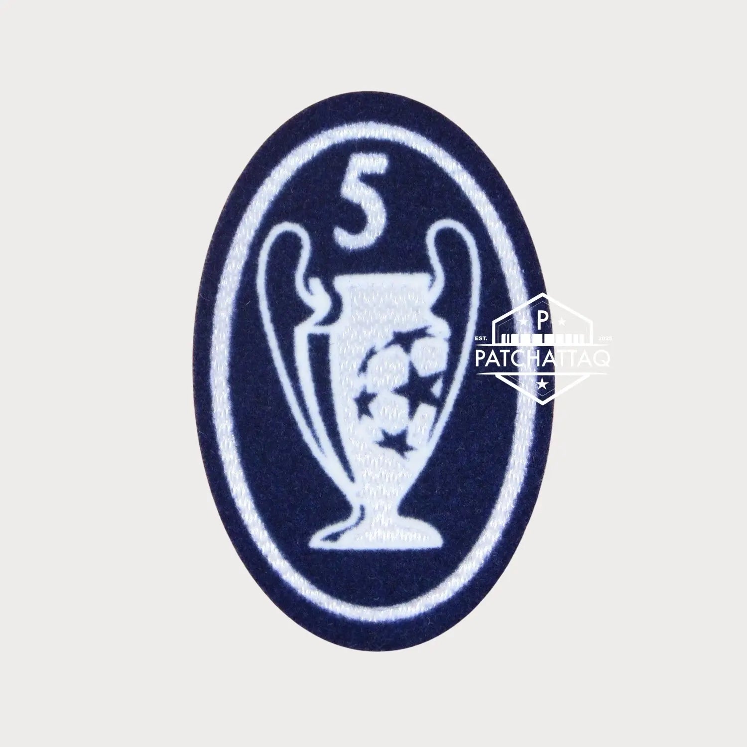 Patch Thermocollant UEFA Champions League Badge of Honour 5 Marine Patchattaq