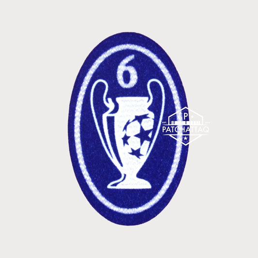 Patch Thermocollant UEFA Champions League Badge of Honour 6 Bleu Royal Patchattaq