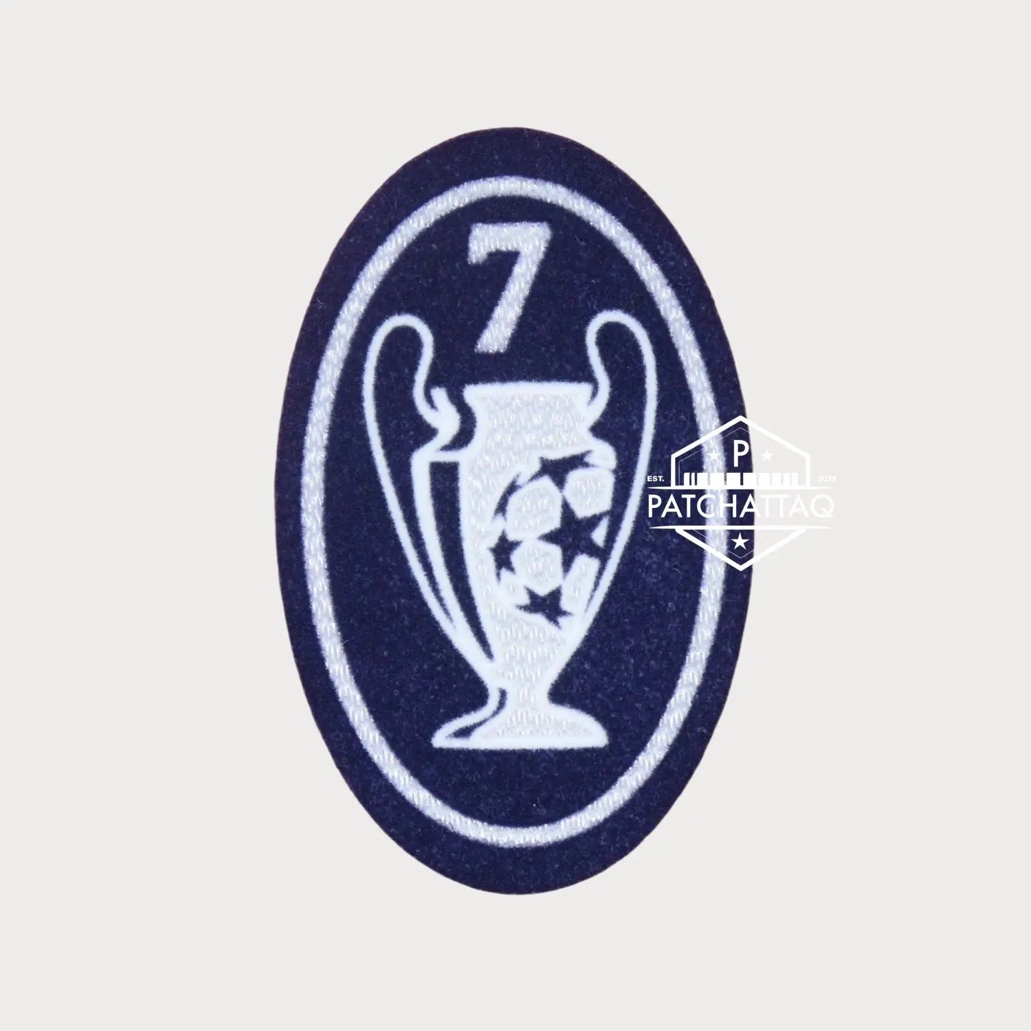 Patch Thermocollant UEFA Champions League Badge of Honour 7 Marine Patchattaq