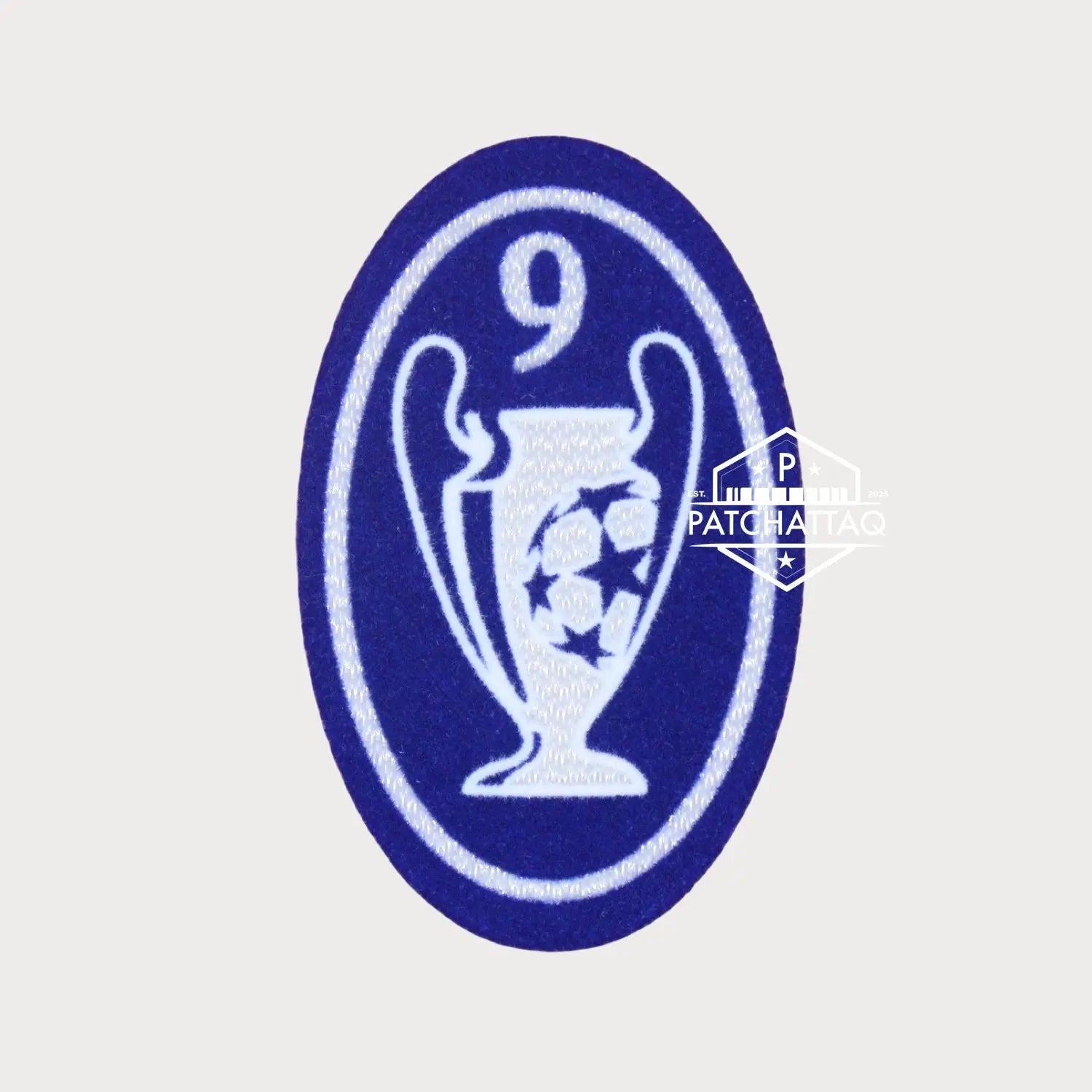 Patch Thermocollant UEFA Champions League Badge of Honour 9 Bleu Royal Patchattaq