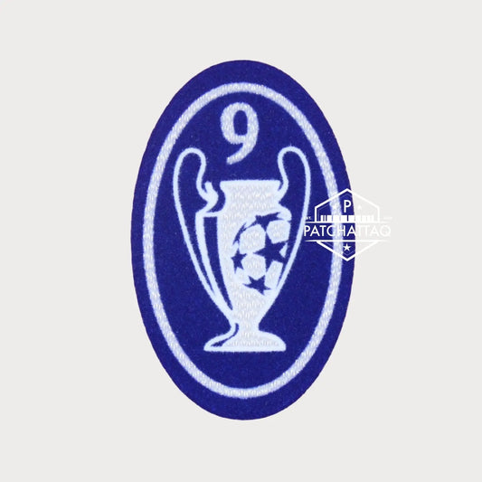 Patch Thermocollant UEFA Champions League Badge of Honour 9 Bleu Royal Patchattaq