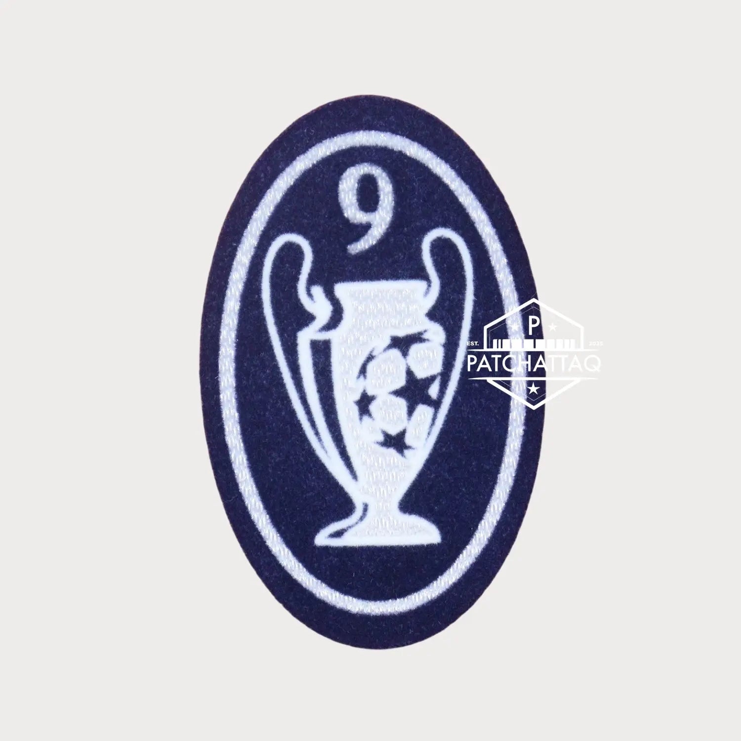 Patch Thermocollant UEFA Champions League Badge of Honour 9 Marine Patchattaq
