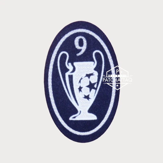 Patch Thermocollant UEFA Champions League Badge of Honour 9 Marine Patchattaq
