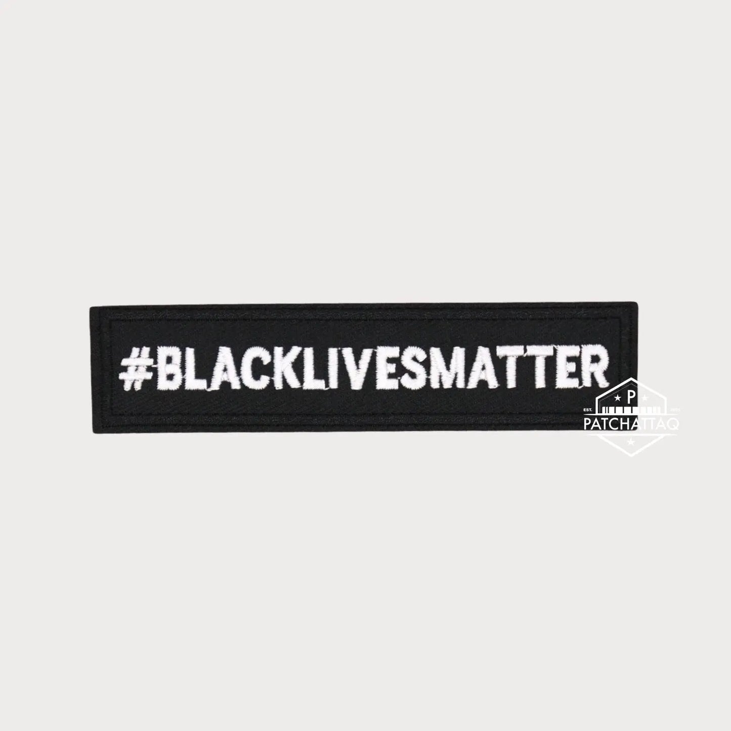 Patch Thermocollant Black Lives Matter #BLM Broderie Haute Qualité Patchattaq