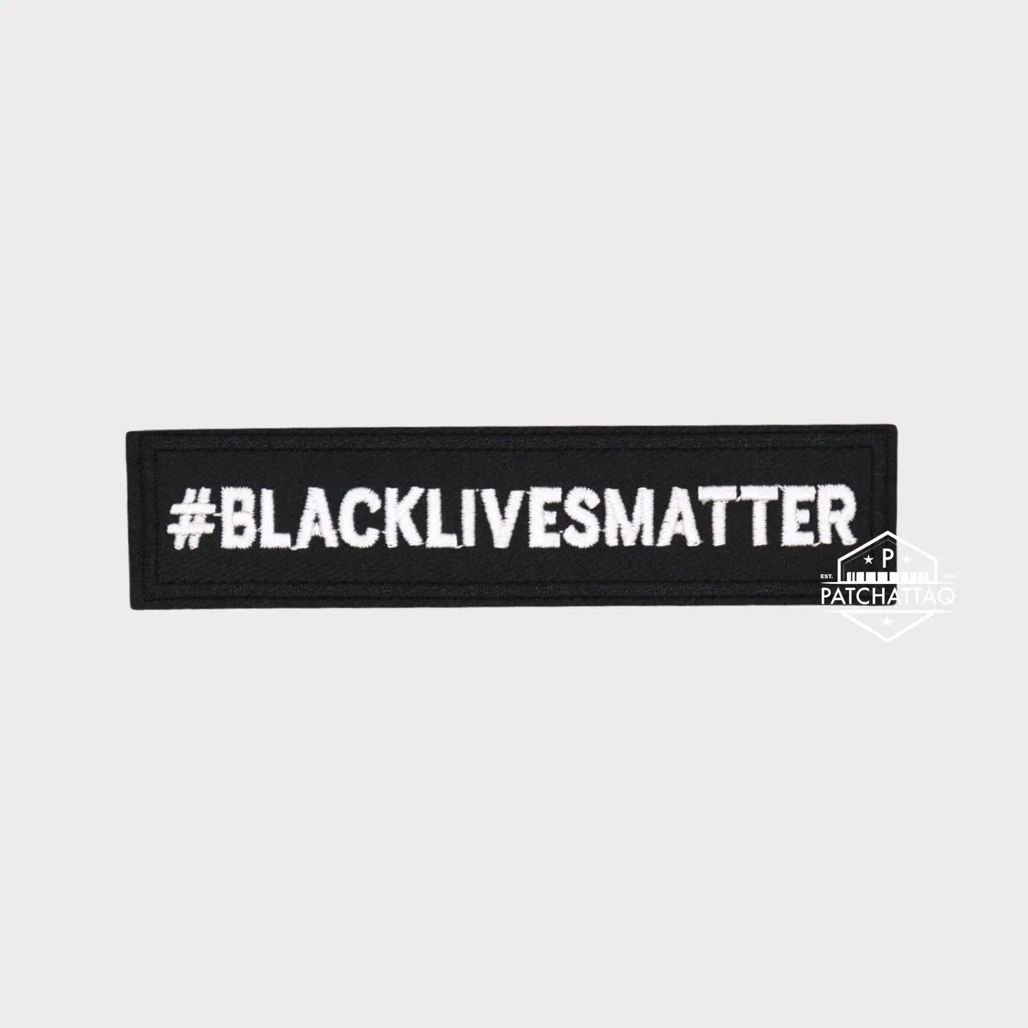 Patch Thermocollant Black Lives Matter #BLM Broderie Haute Qualité Patchattaq
