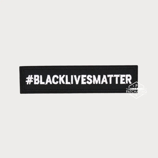 Patch Thermocollant Black Lives Matter #BLM Broderie Haute Qualité Patchattaq