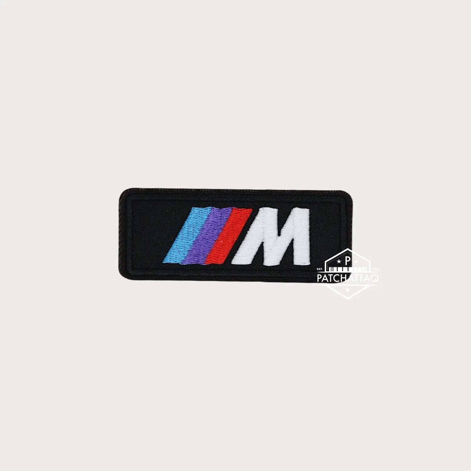 Patch Thermocollant BMW M Broderie Haute Qualité Patchattaq