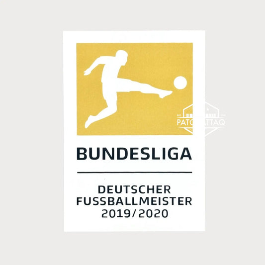 Patch Thermocollant Bundesliga Deutscher FussballMeister 2019/2020 Patchattaq