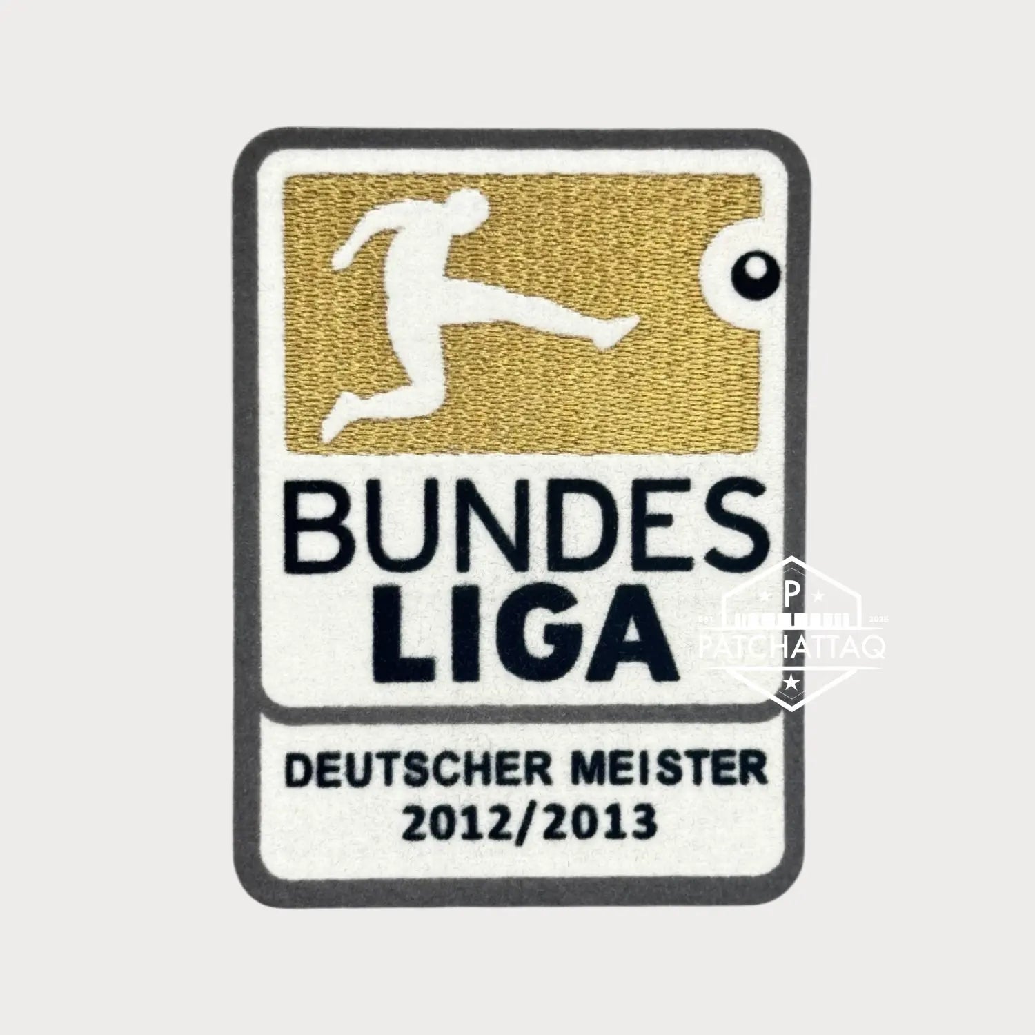 Patch Thermocollant Bundesliga Deutscher Meister 2012/2013 Patchattaq