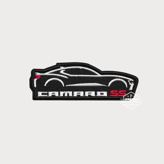 Patch Thermocollant Chevrolet Camaro SS Broderie Précise Haute Qualité Patchattaq