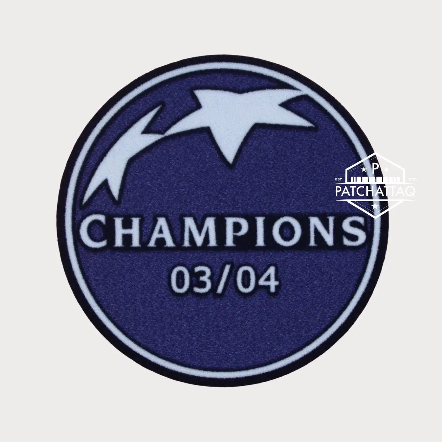 Patch Thermocollant UEFA Champions League Champions 03/04 FC Porto Patchattaq